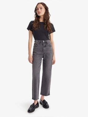 Levi’s Ribcage Straight Ankle Jeans 24x27